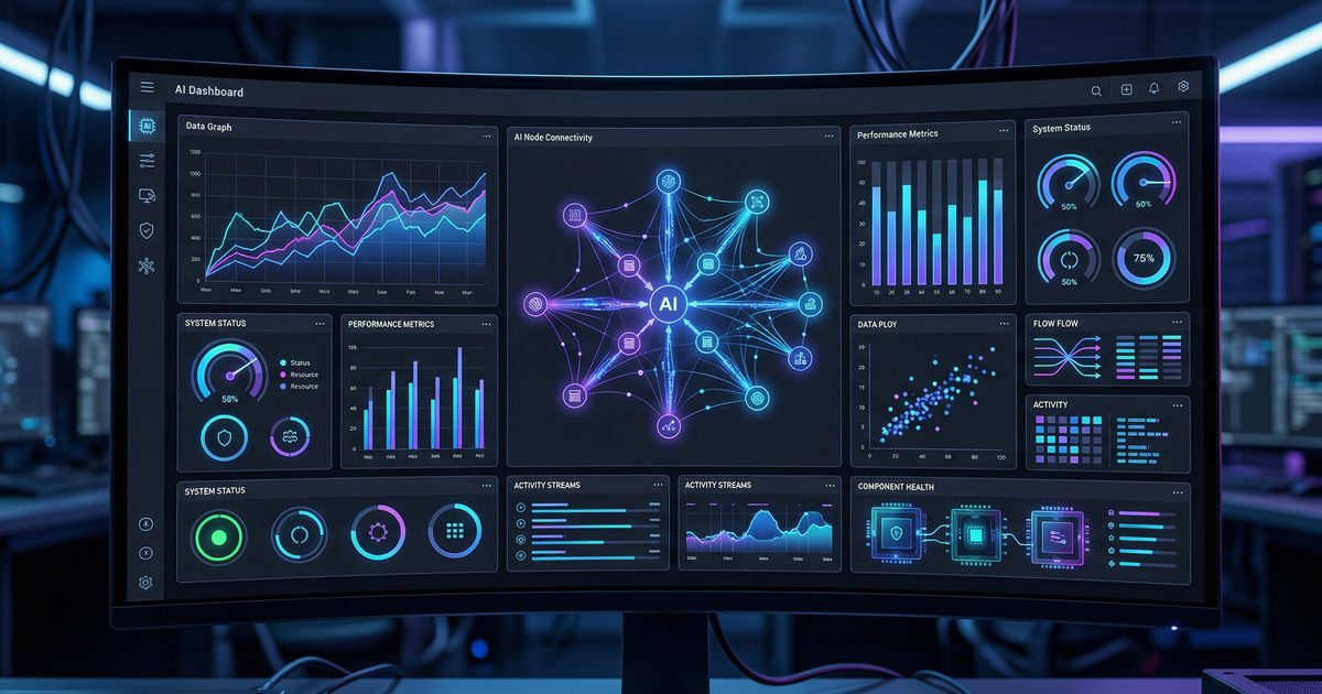AI Agent Dashboard Bagian 2: Dashboard, Briefing & System Monitor