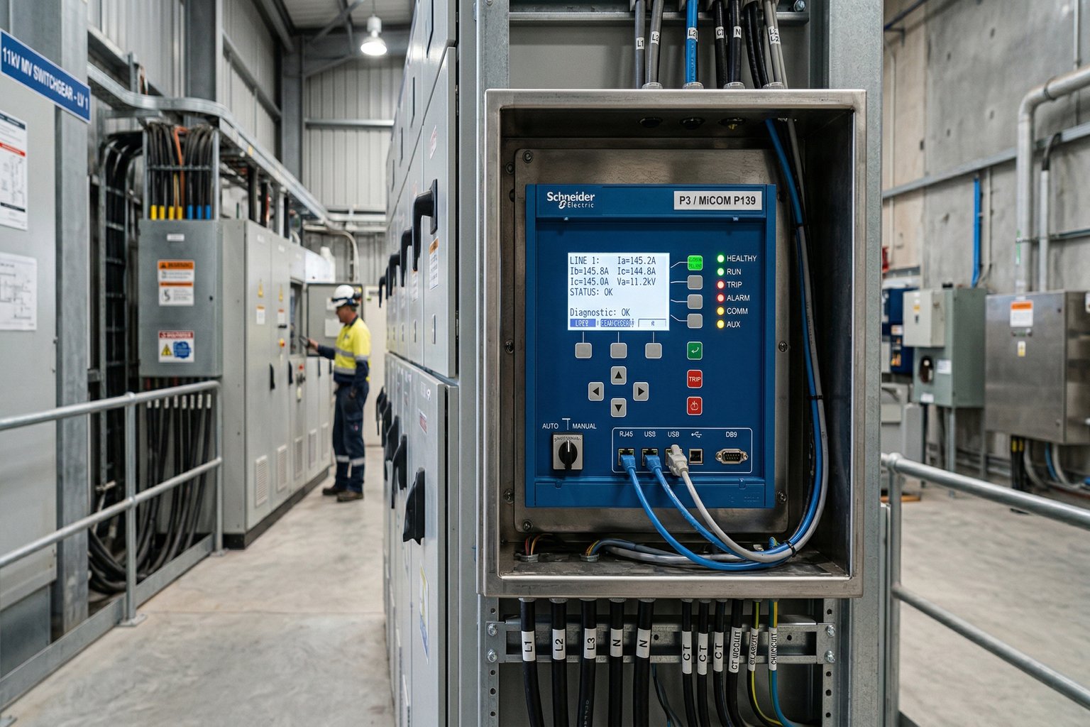 EcoFit Life Extension: Upgrade Sepam S40 ke P5 Tanpa Ganti Kabel