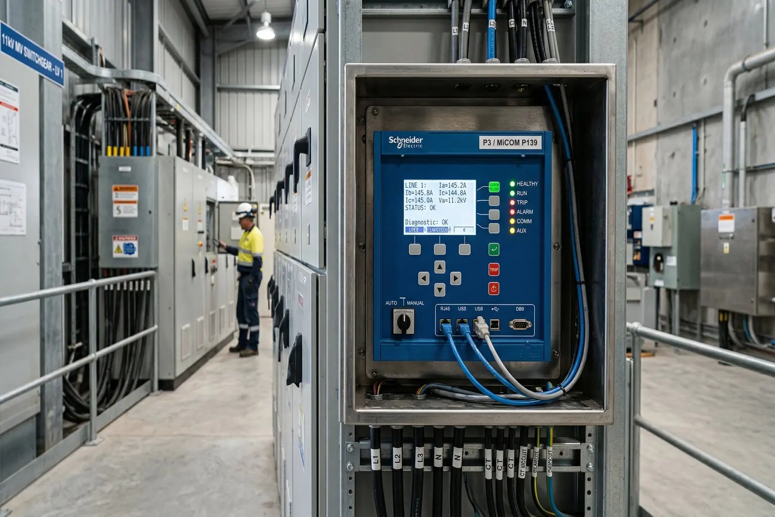 EcoFit Life Extension: Upgrade Sepam S40 ke P5 Tanpa Ganti Kabel
