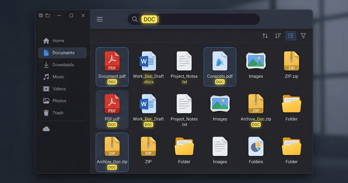 File Manager dengan Search & Highlight di Next.js