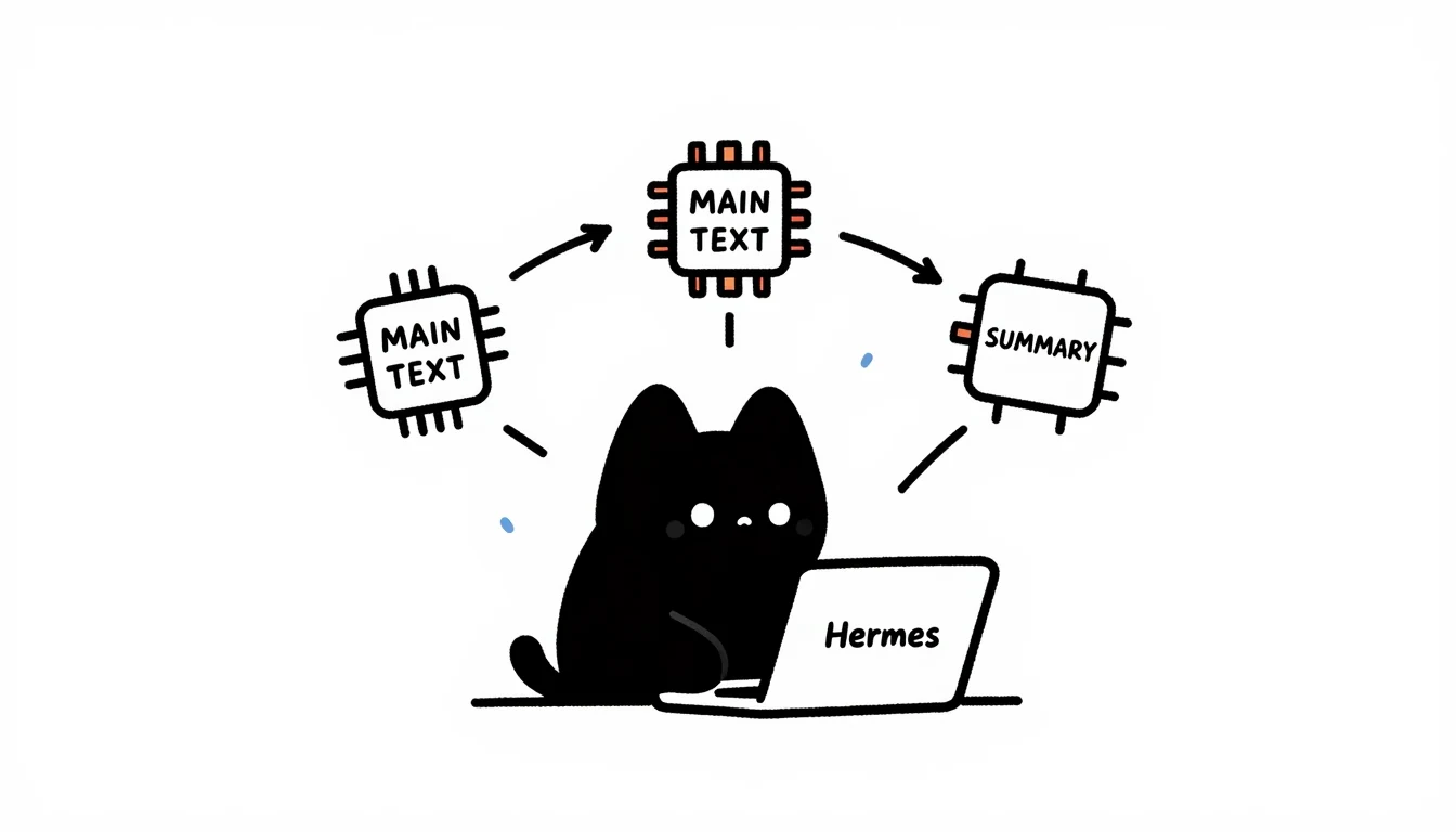 Tips Hermes: Pakai Model Bantu untuk Vision