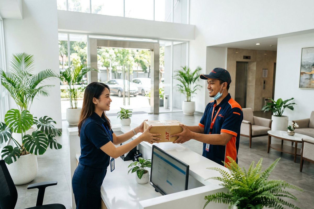 Sistem tracking paket yang terorganisir