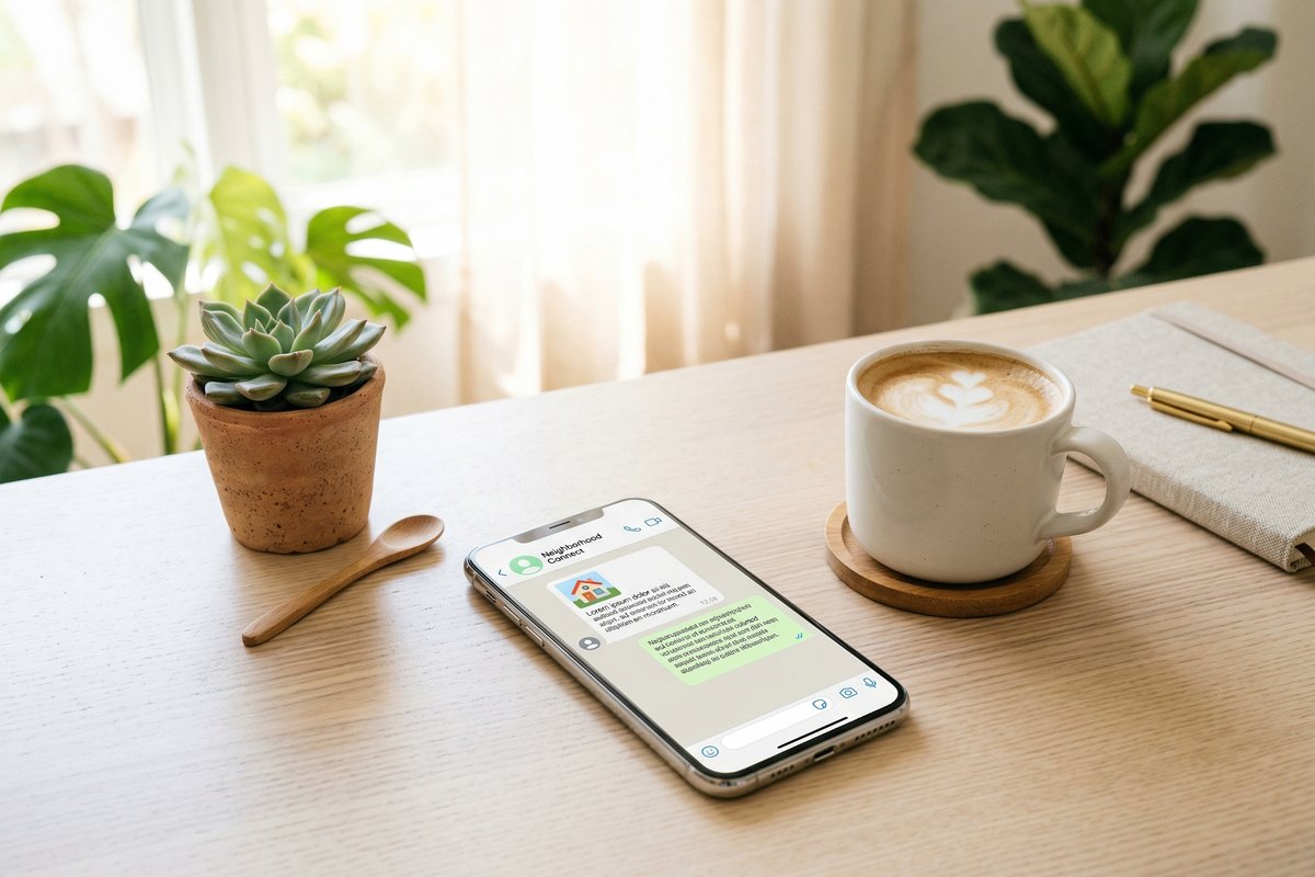 WhatsApp sebagai pusat komunikasi perumahan