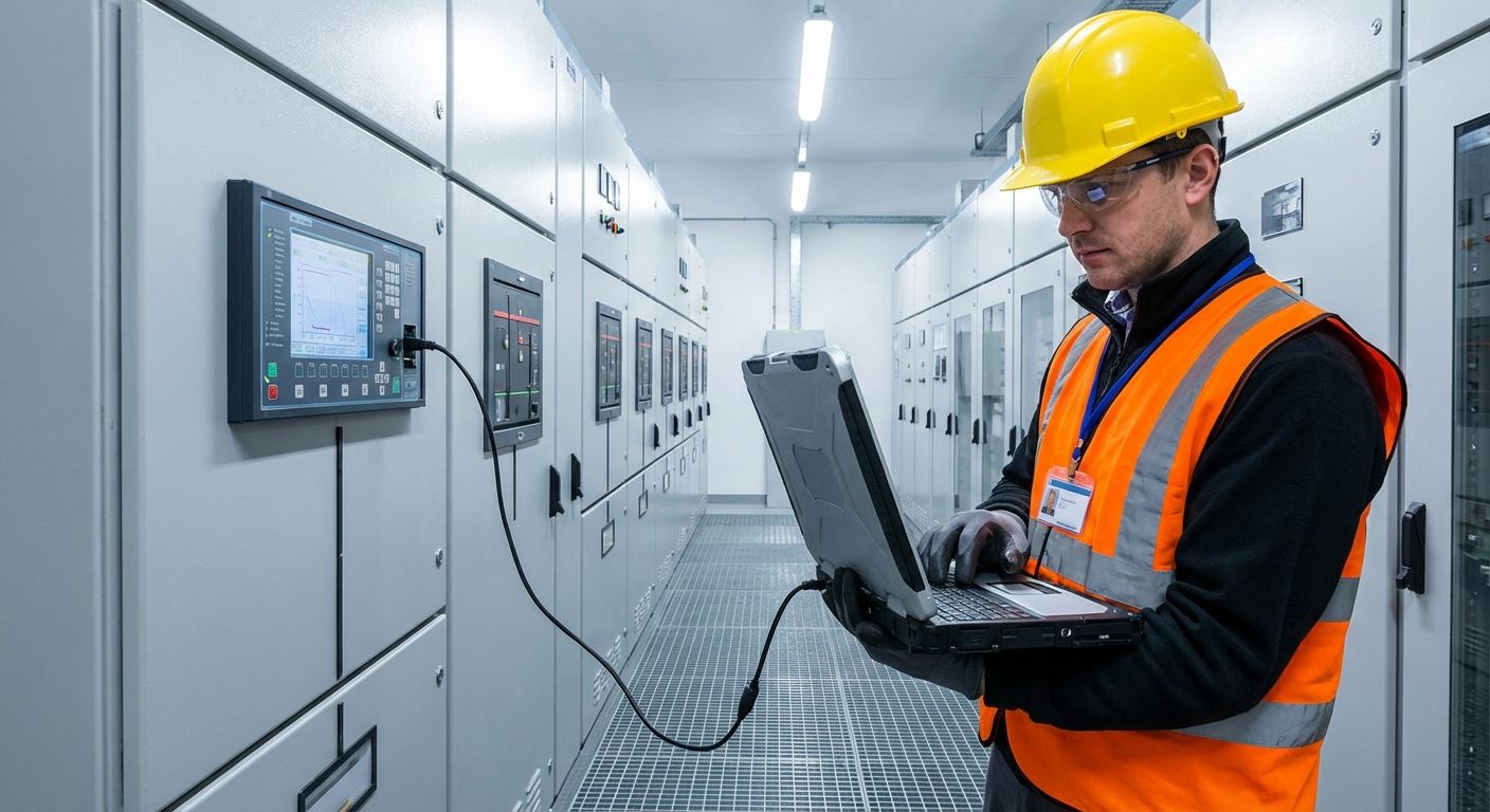 Commissioning dan testing relay proteksi digital