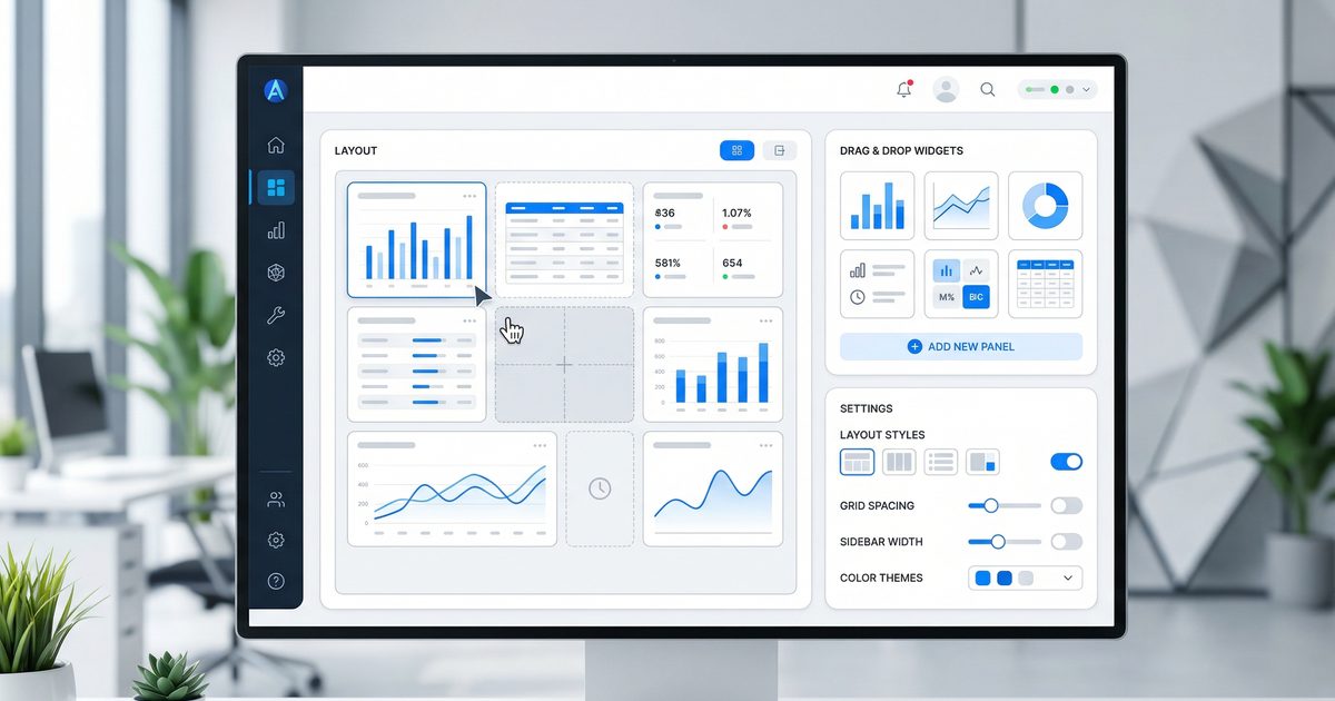AI Agent Dashboard Bagian 1: Setup, Layout & Navigasi